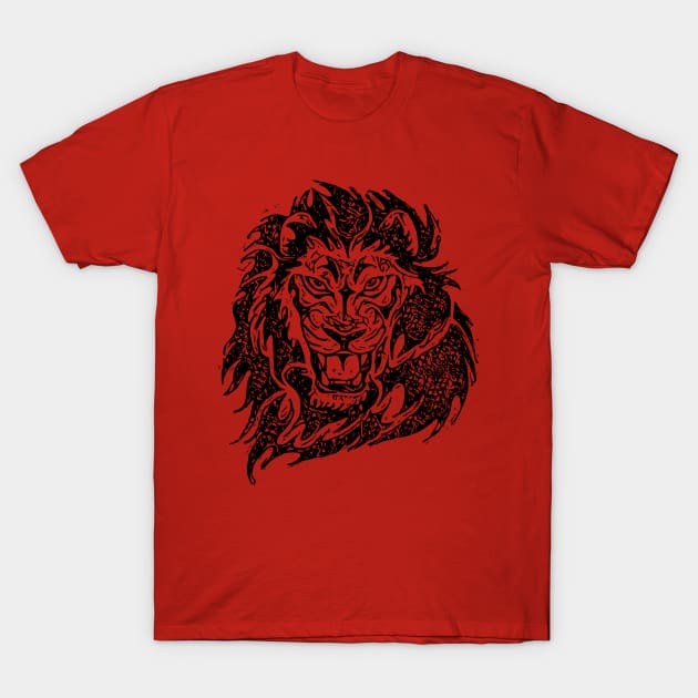 Lion T-Shirt by valsymot